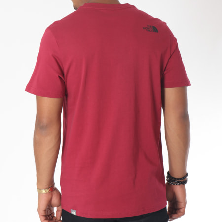 The North Face - Tee Shirt Easy Bordeaux